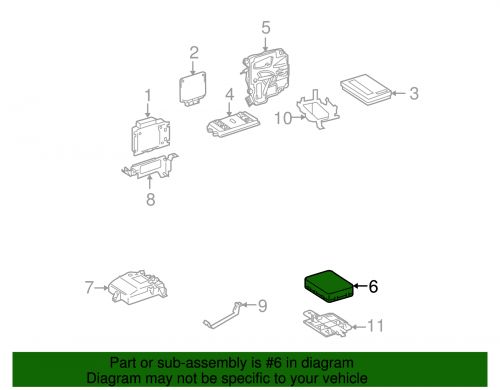 Genuine mercedes-benz control module 164-900-29-01