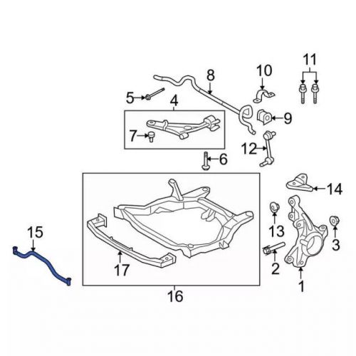 Genuine ford stabilizer 9t4z-5874-a