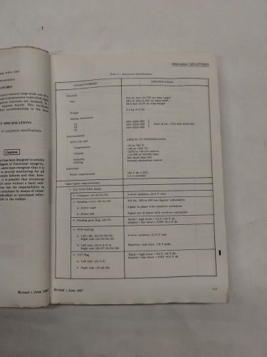 Collins rnc-300 radar navigation computer instruction book (repair manual)-orig.