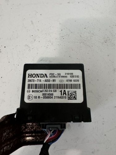 2022 acura mdx parking sensor control module unit oem 39670-tya-a050-m1