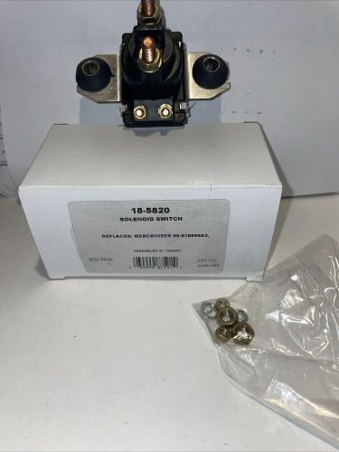 Solenoid switch. 4 terminal isolated base 18-5820. replaces mercruiser 89-818992