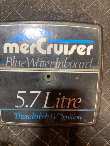 Mercruiser blue water inboard 4.3 5.0 5.7 carburetor flame arrestor cover 15414