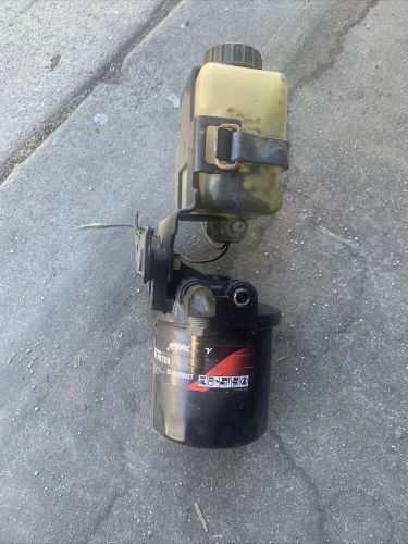 Used mercruiser water seperating fuel filter housing. mercury