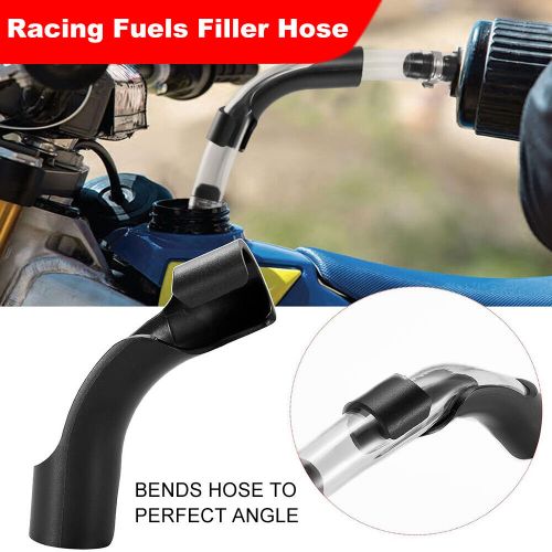 Racing fuels deluxe filler hose &amp; fuels cap replacement for 5 gallon fuel jug