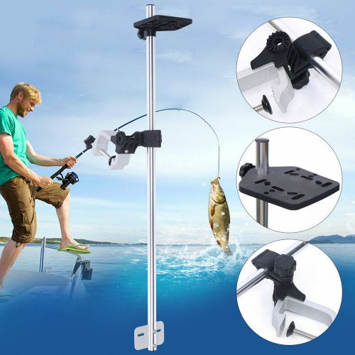 Transducer bracket portable fishfinder mount 360�� rotating fish finder bracket