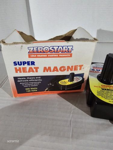 Zerostart super heat magnet block heater