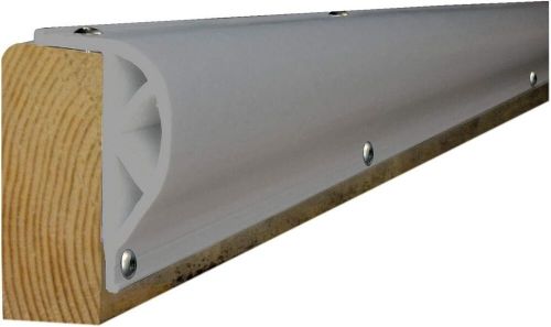 Dock edge + prodock commercial grade profile bumper heavy slant 24-feet, grey