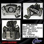 Centric parts 142.40530 rear left rebuilt caliper with pad