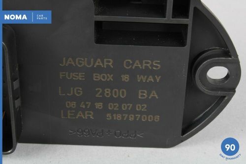 03-06 jaguar xk8 xkr x100 dash dashboard right passenger side relay fuse box oem