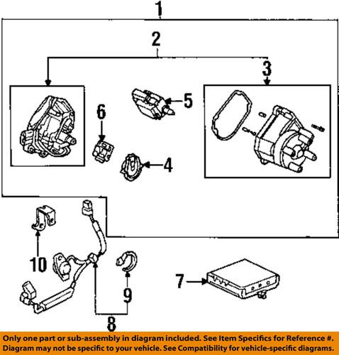 Honda oem 30102-paa-a01 distributor cap