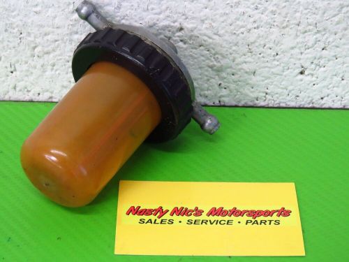 1996 kawasaki 750zxi oem fuel separator gas filter housing bowl good