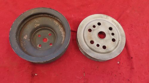 Volvo penta &amp; mercruiser pulleys crankshaft #3858533 bj &amp; water pump #3942992ba