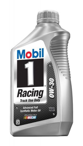 Mobil 102622 98gd07 0w-30 racing synthetic motor oil - 1 quart (case of 6)