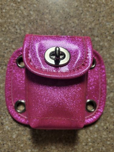 Transponder mounting pouch (pink)