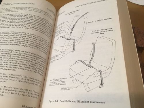 1982 cessna 185 skywagon a185f pilot&#039;s information manual