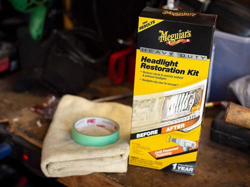 Meguiars g2980 heavy duty headlight restoration kit