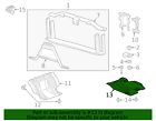 Genuine gm oil pan skid plate 20944322