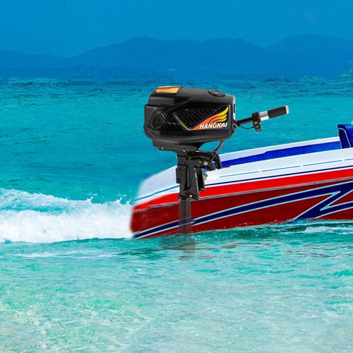 48v hangkai electric outboard trolling motor boat short shaft engine 1200w