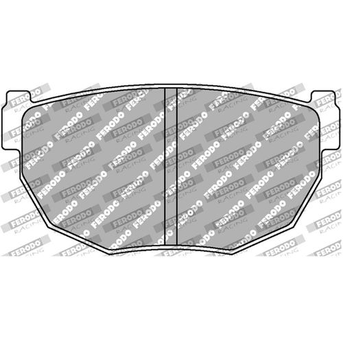 Ferodo racing ds2500 rear brake pads for nissan 200sx 300zx silvia s14 sr20det