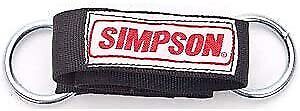 Simpson axle straps 2.0 in width 2 ft length working load loop black 35010bk