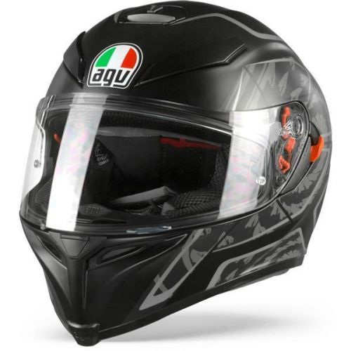 New agv k5 s tornado matte black silver road motorcycle helmet was $599.00