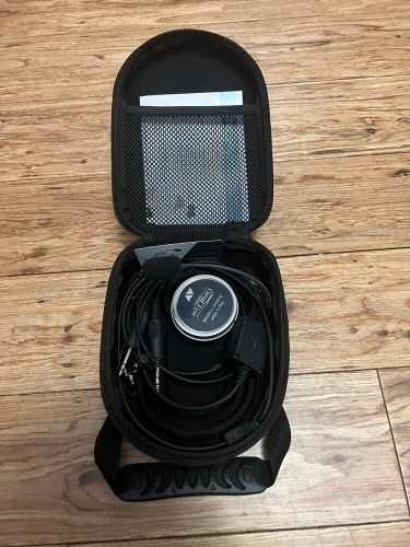 New! never used clarity aloft headset with hard case &amp; extra ear tips