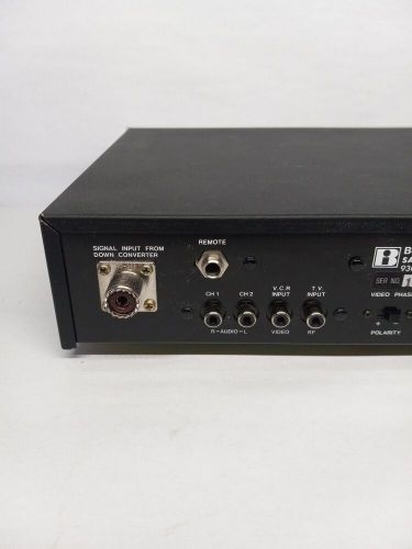 Vintage bowman industries sr-800 satellite receiver (parts)