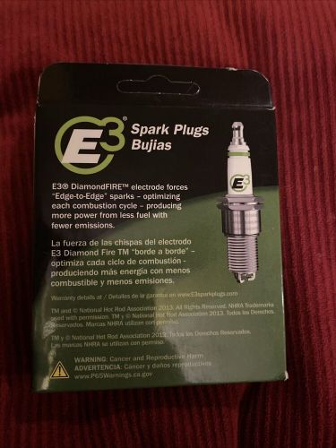 E380 10 mm electrode automotive spark plug (4 pack)