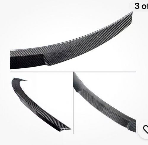 Aerobon real carbon fiber trunk spoiler compatible with 2006-2013 bmw 3 serie...