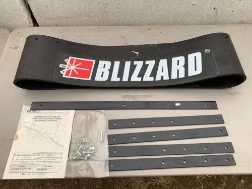 Blizzard 40700 rubber deflector kit 7600hd 8000hd 8600hd 9000hd