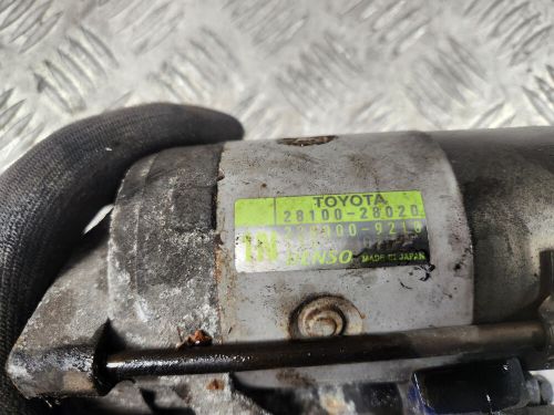 Toyota estima engine starter motor 2.4 petrol 28100-28020 mk2 2000 - 2005