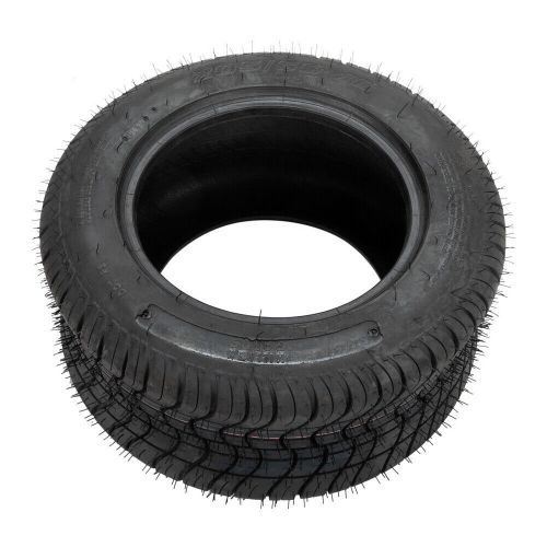 2pcs 205/50-10 street &amp; turf golf cart tires 4 ply tubeless rim width: 7.0&#034;