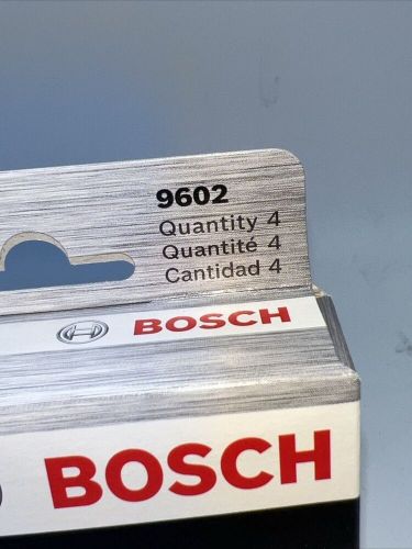 Bosch 9602 spark plug-oe fine wire double iridium pack of 4