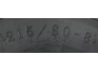 Kenda 215/60-8 bias trailer tire with 8&#034; white wheel - 5 on 4-1/2 - load range d