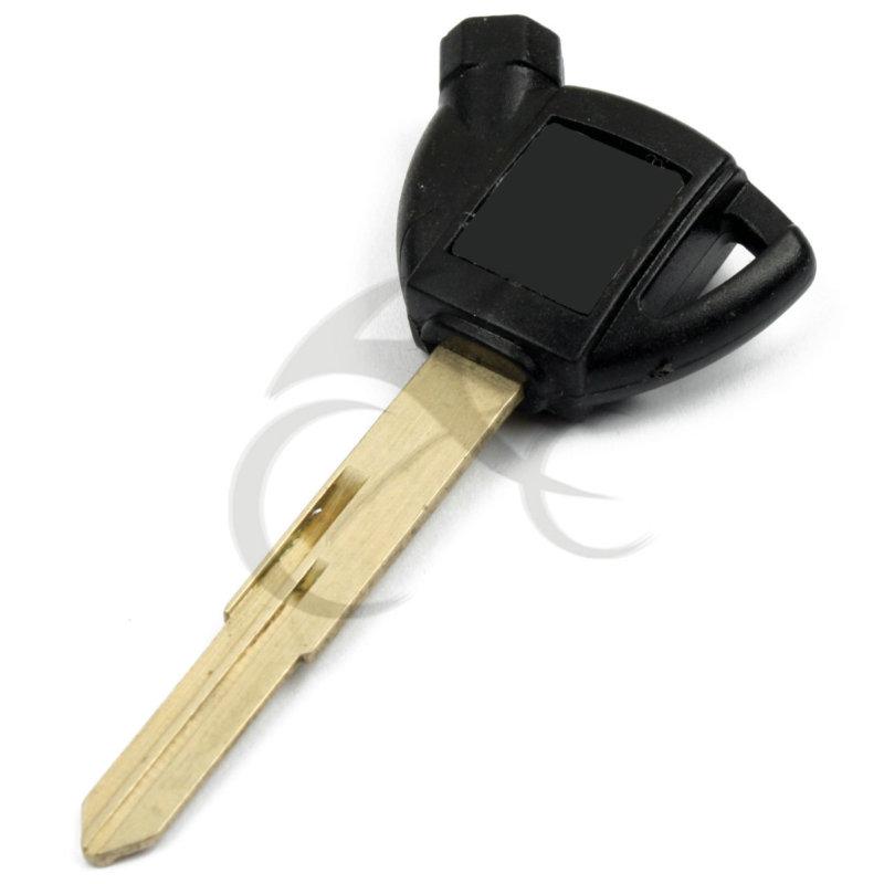 One piece bland new blank key uncut blade for suzuki an650 an-650 black 