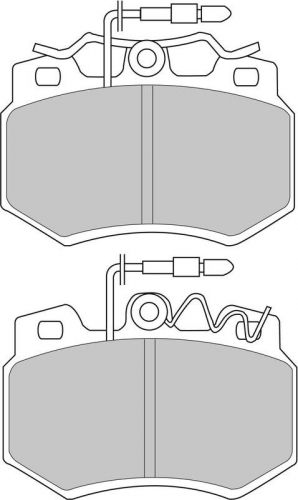 Ferodo ds performance brake pads fds434