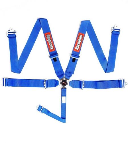 Racequip blue sfi camlock 5pt pd lap seat belt