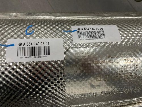 New mercedes sprinter w907 particulate filter catalytic converter a6541408401 / a6541400301-