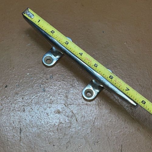 Marine boat stainless steel ss 8 in line anchor cleat 14 ounces heavy duty 7-7/8