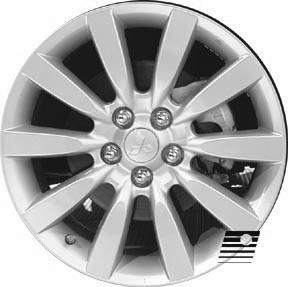 Refinished mitsubishi lancer 2008-2012 18 inch wheel,