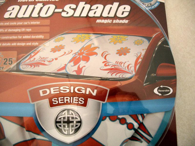 Auto/expressions floral sunrise auto-shade magic shade jumbo size contains 2