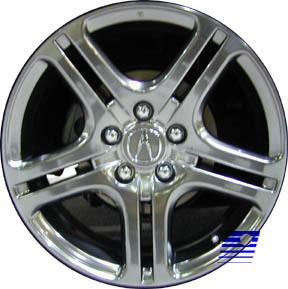 Refinished acura tl 2004-2005 18 inch wheel, rim oem