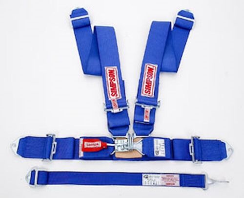 Simpson 29061bl latch &amp; link system 5-point individual harness