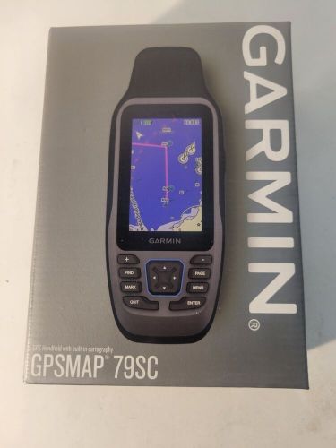 Garmin gpsmap79sc handheld gps with sensors built-in bluechart g3 coastal 010-02