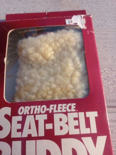 Vintage seat-belt buddy ortho-fleece make shoulder straps comfortable