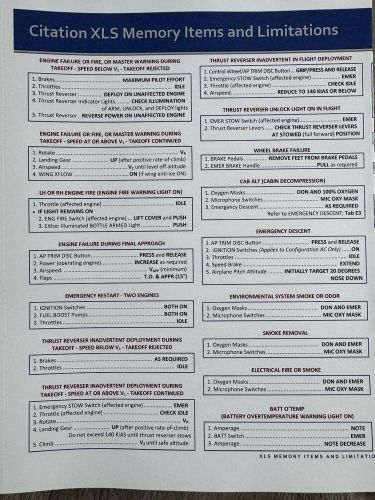 Flightsafety pilot training manual cessna citation xl / xls / xls+ rev 1.5