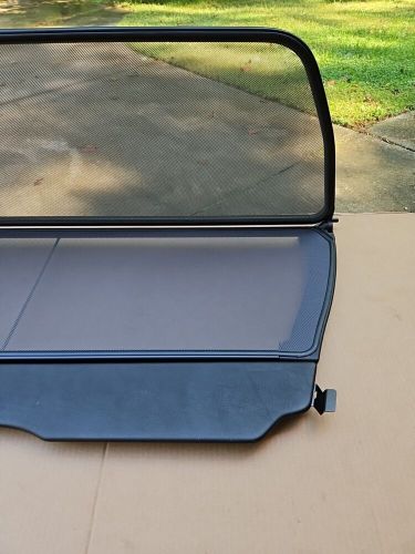 Bmw e36 oem genuine convertible wind deflector black very good used condition