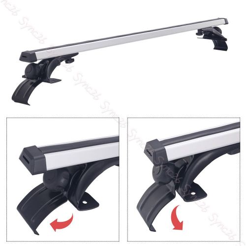 48&#034; car top roof rack cross bar cargo luggage carrier for toyota hilux vigo 2014