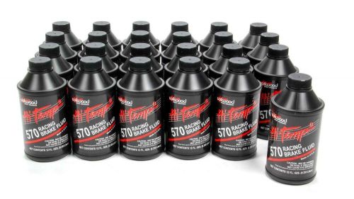 Wilwood 290-0633 brake fluid 570 temp case (24) 12oz