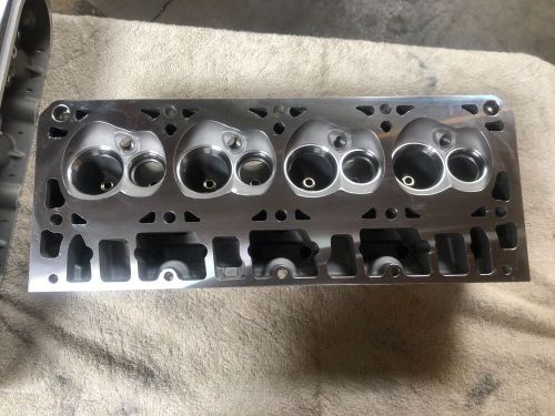 Chevrolet ls3 l76 l92 ls2 255cc 64cc pair (2) bare aluminum cylinder heads